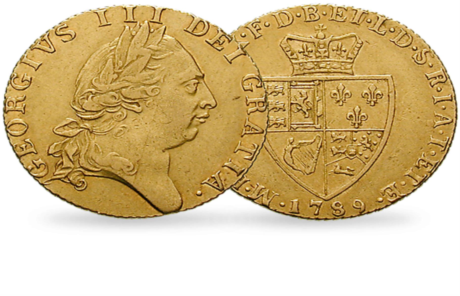 King George III Gold Spade Guinea - worth £1,499